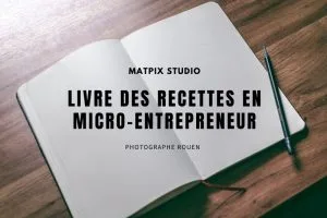 Livre des recettes en Micro-entrepreneur