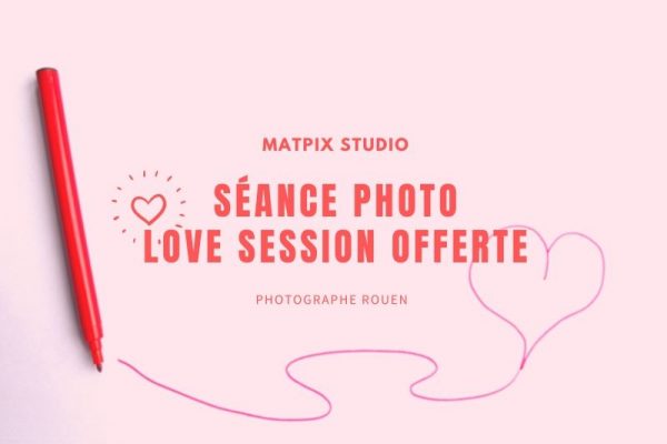 Séance photo Love Session offerte