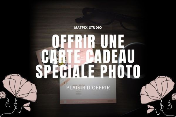 Offrez une Carte cadeau spéciale photo