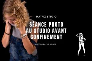 Séance photo en Studio avant le confinement