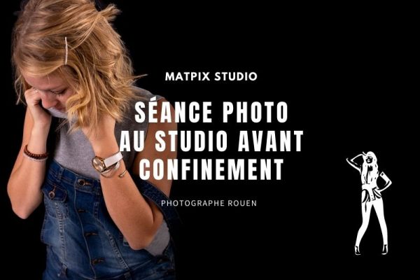 Séance photo en Studio avant le confinement