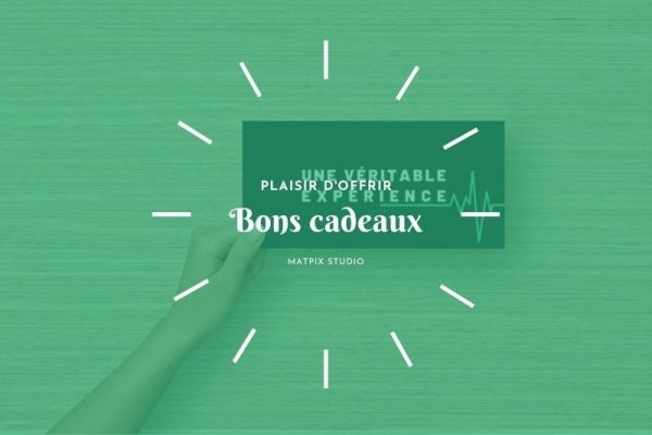 Les bons cadeaux Séance photo MATPIX