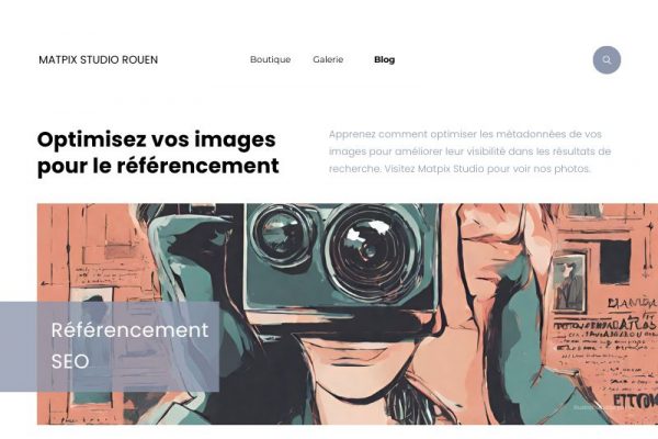 Optimisez vos images pour le référencement