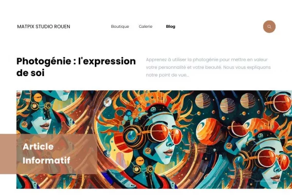 Photogénie : l&rsquo;expression de soi