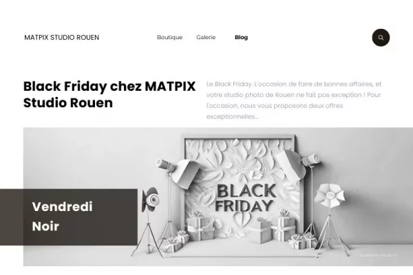 Black Friday – MATPIX Studio Rouen