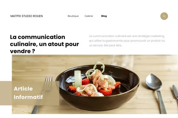 La communication culinaire, un atout pour vendre ?