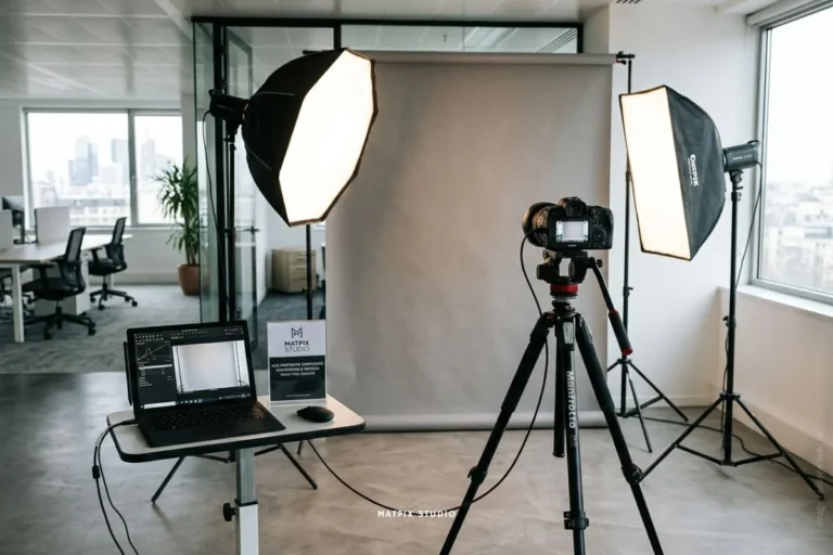 Studio mobile : vos portraits corporate sans quitter l'entreprise